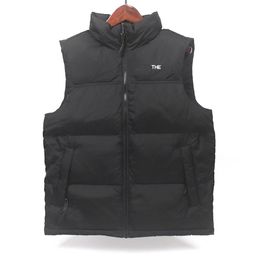 22ss doudoune doudoune gilet veste d'hiver manteaux de haute qualité décontracté épaissir chapeau détachable vêtements d'extérieur visage badge décoration duvet de canard blanc XS-2XL