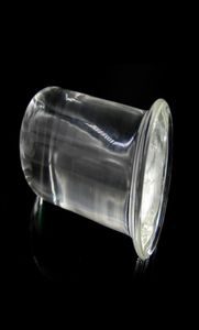 22ss Seksspeeltje stimulator Cilindrisch helder glas Seksspeeltjes Super grote anale dildo 60 mm diameter Enorme grote buttplug Vagina Anuspluggen D7979448