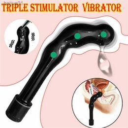 22ss seksspeeltjes Stimulators Mannelijke G-spot Vrouwelijke Masturbator Buigen Vibrator Av Massage Stok Volwassen Plezier Producten L230518