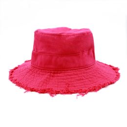 22ss Mujer para hombre Sombreros de ala ancha Verano Le Bob Artichaut Bucket Hat 56-58cm