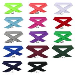 22Styles Sport Bandons Band de cheveux Yoga Camouflage Tie Back Stretch Sweat Basketba Hairband Moisture Evadeur Running Scarve2466550