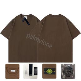 23-2 Designer de haute qualité Tees Tops Hommes Pierre T-shirt Sweat-shirt Boussole Brassard Chemise en coton Island T-shirt à manches courtes Short d'été Stones Tees