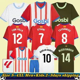 23 2024 Girona Fc Soccer Jerseys RCD Majorque Dovbyk Stuani Herrera Savio Martin Garcia Tsygankov Couto Blind Gutierrez Gazzaniga Hommes Enfants Maillot de Football