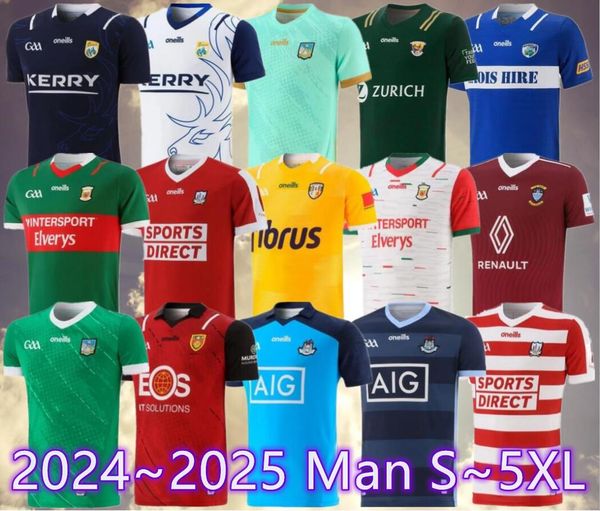 23/24/225 Limerick Cork Dublin GAA camisetas 22 23 Down Louth Antrim Wicklow MAYO Hurling Derry retro Cork camiseta clásica local visitante S-5XL