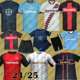 Maillots Bayer 04 Leverkusen Maillots de football Kit Home Away troisième WIRTZ BONIFACE FRIMPONG Schick HINCAPIE Kits de maillots de football Bay Leverkusen