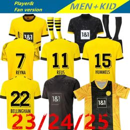 23/24/25 Borussia Dortmund Soccer Jerseys Edición Especial Estadio del 50 aniversario Uniformes de hombres camisetas de fútbol 2024 2025 Fans Versión del jugador