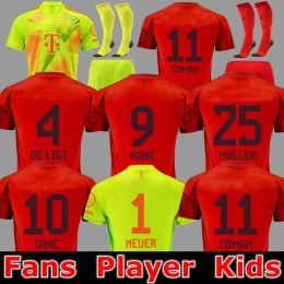 23 24 25 De Ligt Kane 9 voetbalshirts Sane allereerste Danke Franz Gnabry Coman Dier Davies Kimmich voetbalhemd Special 2024 Away Kids Uniforms Minjae