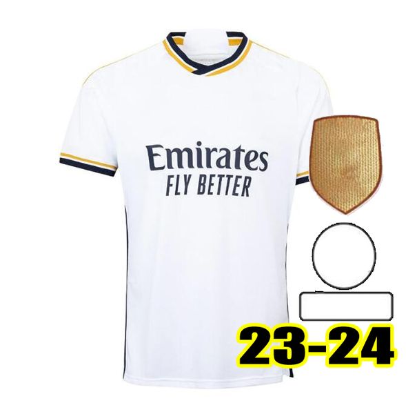 23 24 25 Fans Versión de jugador Jerseys Vini Jr Bellingham Real Madrids Camavinfinga Tchouameni Valverde Asensio Modric 22 23 Camisa de fútbol Kits para niños 2023 2024 9296