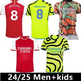 23 24 25 Gunners G.JESUS HAVERTZ Voetbalshirts 2023 2024 THOMAS TROSSARD RICE TIERNEY SMITH ROWE Shirt SALIBA ODEGAARD SAKA MARTINELLI Voetbal kindertenue Uniformen888