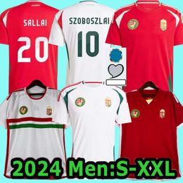 23 24 25 HONGARY National Team Jersey 2023 2024 2025 Szoboszlai T-shirts Szallai Szalai Ferenczi Gazdag Orban Priskin Football Jersey