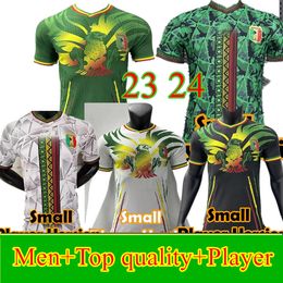 23 24 25 Maillots de football de l'équipe nationale du Mali BISSOUMA FOFANA EL SALAM BILAL CAMARA HAIDARA.24 25T Home Away Editions spéciales Chemise de football de la Coupe d'Afrique