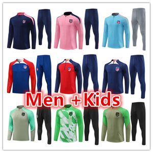 23/24/25 Men Kids Kid Kit d'entraînement de survêtement