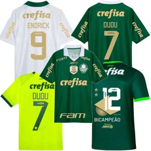 23 24 25 Jerseys de football Palmeiras 2023 2024 2025 Endrick Rony Dudu G.Gomez R.Veiga Menino Piquerez Cerqueira Breno Ze Rafael Football Men Women Shirt 4xl