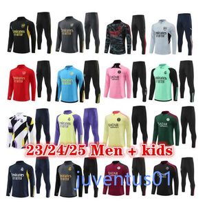 23 24 25 pepe saka rose arsen Tracksuit Football Football Soccer Jerseys Gunners Training Suit Odegaard Thomas Tierney Smith Rowe Transport Men Kids Sportswear Kit