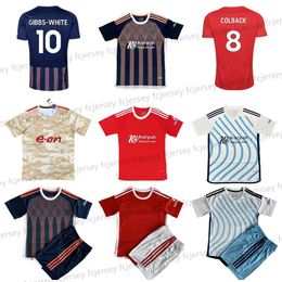 23 24 25 S-4XL Nottingham voetbalshirt GRABBAN Johnson Surridge Heren Kids Forest Awoniyi AMEOBI MIGHTEN voetbalshirt KROVINOVIC LINGARD maillot de foot kits