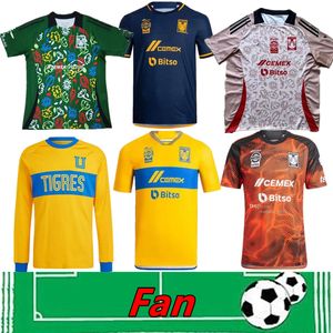 23 24 25 Tigres Uanl Soccer Jerseys Home Away Third 3rd 2024 2025 Mexico Liga MX Vargas Aquino Pizarro Nicolas Thauvin Gignac Football Shirts 666