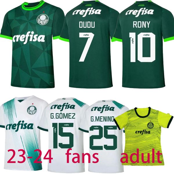 23 24 3ème maillots de football Palmeiras champions Campeao Brasileiro 2023 2024 version fans L. ADRIANO RAMIRES GOMEZ Veiga Willian Roni hommes femmes enfants maillots de football