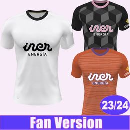 23 24 AlbaceteS JUANMA Maillots de football pour hommes Balompies M FUSTER DJETEI J.ALONSO OLAETXEA ALVARO R. Home Away 3ème maillot de football à manches courtes Uniformes pour adultes