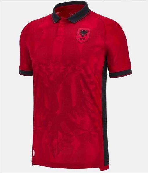 23 24 Albanie Soccer Jerseys Équipe nationale Kristjan Asllani Marash 2023 2024 Home Away Third Kumbulla Myrto Uzuni Nedim Bajrami New Sport Men Football Shirt 7703