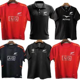 23 24 Tous les maillots Super Rugby Black New Jersey Zealand Fashion Sevens 22 23 24 Rugby Vier Shirt Polo Maillot Camiseta Maglia Tops