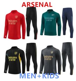 23 24 ARsen trainingspak voetbalshirts PEPE SAKA volwassen jongens ODEGAARD THOMAS TIERNEY SMITH ROWE 2023 2024 Gunners trainingspak Transport Heren Kinderkit Survetement