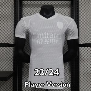 23/24 Arsenaol Ars Soccer Jerseys White Special Mens Meny Man Football Shirts 2024 Player Version