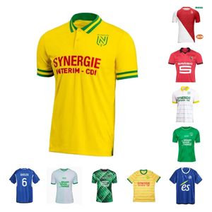 23 24 As Monaco Soccer Jerseys FC Nantes Toulouse Auxerre Ben Yedder Minamino M.Camara Football Shirts Golovin 2023 2024 Strasbourg Gameiro Maillot de Foot