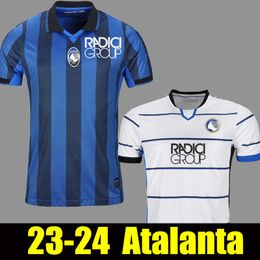 23 24 ATALantA FC Soccer Jerseys Lookman 2023 2024 Muriel Ilicic de Roon Duvan Ata BC Bergamasca Maglia da Calcio Men Kid Kit Kit Football Shirts Uniforms