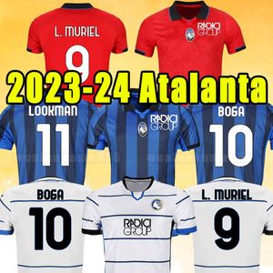 23 24 Maillots de football Atalanta MURIEL GOMEZ 2023 2024 DUVAN GOSENS Maillot de football ILICIC PASALIC MIRANCHUK LAMMERS DE ROON L.MURIEL JERSEY