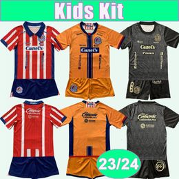 23 24 Atlético de San Luis Kit Kit Jerseys J. Guemez Sanabria L. Bonatini Home Away Tercera camisas de fútbol Uniformes de manga corta