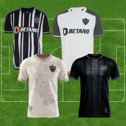 23/24 Atletico Mineiro Maillots de football à domicile 2023 VARGAS M.ZARACHO SASHA ELIAS 113 édition spéciale Chemise blanche KENO MARQUINHOS GUGA 3ème uniforme de football