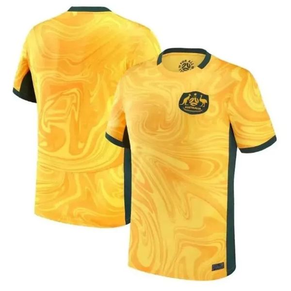 23 24 Camisetas de fútbol del equipo nacional de Australia Cooney-Cross Micah Carpenter Raso Hunt Wheeler Chidiac Gorry Vine Foord Catley camisetas de fútbol FGH Camiseta de fútbol