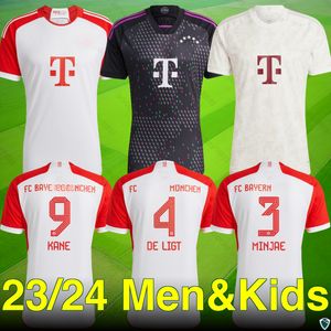 23 24 B München voetbalshirts - Kane, de Ligt, Min-jae, Mudryk, Sane, Musiala Editions. Premium voor fans - thuis, uit, derde tenues, kindercollectie.Verschillende maten aangepast naamnummer