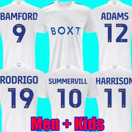 23 24 BAMFORD Llorente Leeds Unitedes voetbalshirts 2023 2024 Adams Aaronson HARRISON Sinisterra JAMES kindertenue voetbalshirt