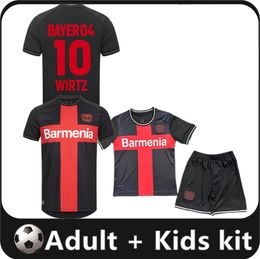 23 24 Bayer 04 Leverkusen Soccer Jerseys 2023 2024 WIRTZ HOFMANN BONIFACE ADLI HLOZEK SCHICK FRimpong Grimaldo Tella Home Away Third Men Kids Kit voetbalshirt 16-4xl