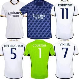 23/24 maillots de football BELLINGHAM VINI JR MBAPPE Tchouameni 2024 maillot de football CAMAVINGA Rodrygo du Real Madrid