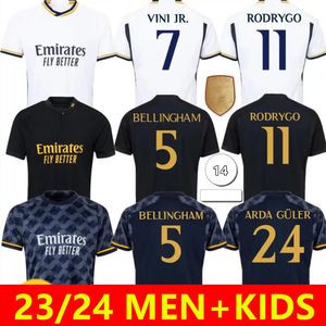 23/24 Bellingham Vini Jr Soccer Jerseys Mbappe Tchouameni 2023 2024 KAGT DE FOOTBAL