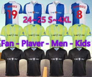 23 24 Blackburn Rovers Maillots de football HEDGES GALLAGHER 2023/24 GALLAGHER TRAVIS TRONSTAD Maillots de football SIGURDSSON PICKERING BRITTAIN HYAM Hommes jerseybuy1take2