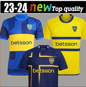 23/24 Boca Juniors Cavani Soccer Jerseys 2023 Home Maradona Bullaude Zeballos Fernandez Shirts Benedetto Janson Barco Villa Taborda 3rd Football Uniform66