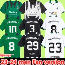 23 24 Borussia Mönchengladbach voetbalshirts FANS SPELER VERSIE 2023 home Gladbach NEUHAUS ELVEDI PLEA ZAKARIA GINTER WEIGL THURAM HEREN KIDS KIT voetbal SHIRTS