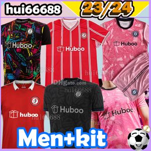 23/24 Bristol City voetbalshirts PATERSON WELLS SEMENYO MARTIN WEIMANN MASSENGO KALAS 2023 2024 thuis doelman Heren Kinderen Kits maillot de voetbalshirt