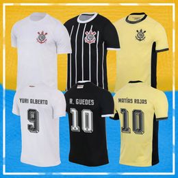 23/24 camisa Corinthians Voetbalshirts DERDE 3E Uit WILLIAN 22 23 24 speciale camisetas de foot GUSTAVO GIULIANO VITAL GUEDES R.AUGUSTO voetbal GIL