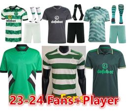 23 24 Celts Soccer Jerseys Hogar lejos EDOUARD Celtic Fc 2023 2024 JOSEPH Camiseta de fútbol ELYOUNOUSSI TURNBULL ETI CHRISTIE JOTA GRIFFITHS FORREST GUEYE6