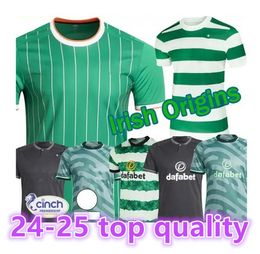 23 24 Celts Soccer Jerseys Home Away EDOUARD Celtic Fc 2023 2024 JOSEPH Maillot de football ELYOUNOUSSI TURNBULL ETI CHRISTIE JOTA GRIFFITHS FORREST GUEYE689