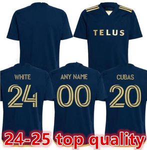 2024 2025 Vancouver Soccer Jerseys Whitecaps Home Away Men Kids Kits Fans Fans Player Version 24 25 Football Shirt Thailand Quality66