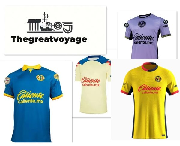 23 24 Club America Jerseys de football Liga MX Henry J.Quinones D.Valdes 3rd A.Zendejas Fidalgo 2023 2024 Home Away Third Maillot Fans Football Shirts2425