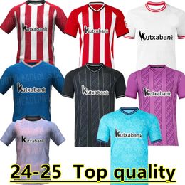 23 24 25Club Bilbao Soccer Jerseys Berenguer 2024 2025 Muniain Athletic Williams voetbalshirt Raul Garcia Villalibre Camiseta Sancet Derde GK UNAI SIMON 888888