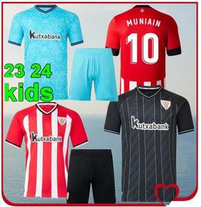 23 24 Club Bilbao Soccer Jerseys BERENGUER 2023 2024 MUNIAIN Athletic WILLIAMS Maillot de football RAUL GARCIA VILLALIBRE camiseta Sancet troisième GK UNAI SIMON loin