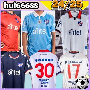 23/24 / 25 Jerseys de football nacional Uruguay 2023 2024 troisième Suarez # 9 F.Ginelella # 17 Santacruz Gigliotti J.I.Ramirez B.ocampo F. Fagundez Hui66688 Home Football Shirts Football