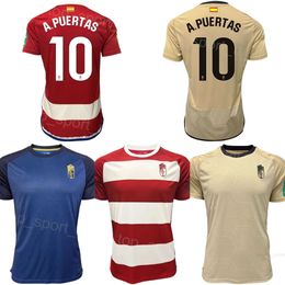 23 24 Club Team Granada Soccer 23 Gerard Gumbau Jerseys 7 Lucas Boye 13 Andre Ferreira 11 Myrto Uzuni 10 Antonio Puertas 21 Oscar Melendo Voetbalshirttenues Rood Blauw